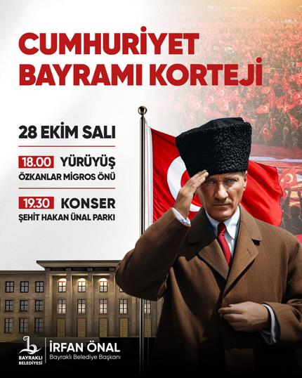 Başkan Önal’dan Cumhuriyet Bayramı Yürüyüşüne Davet